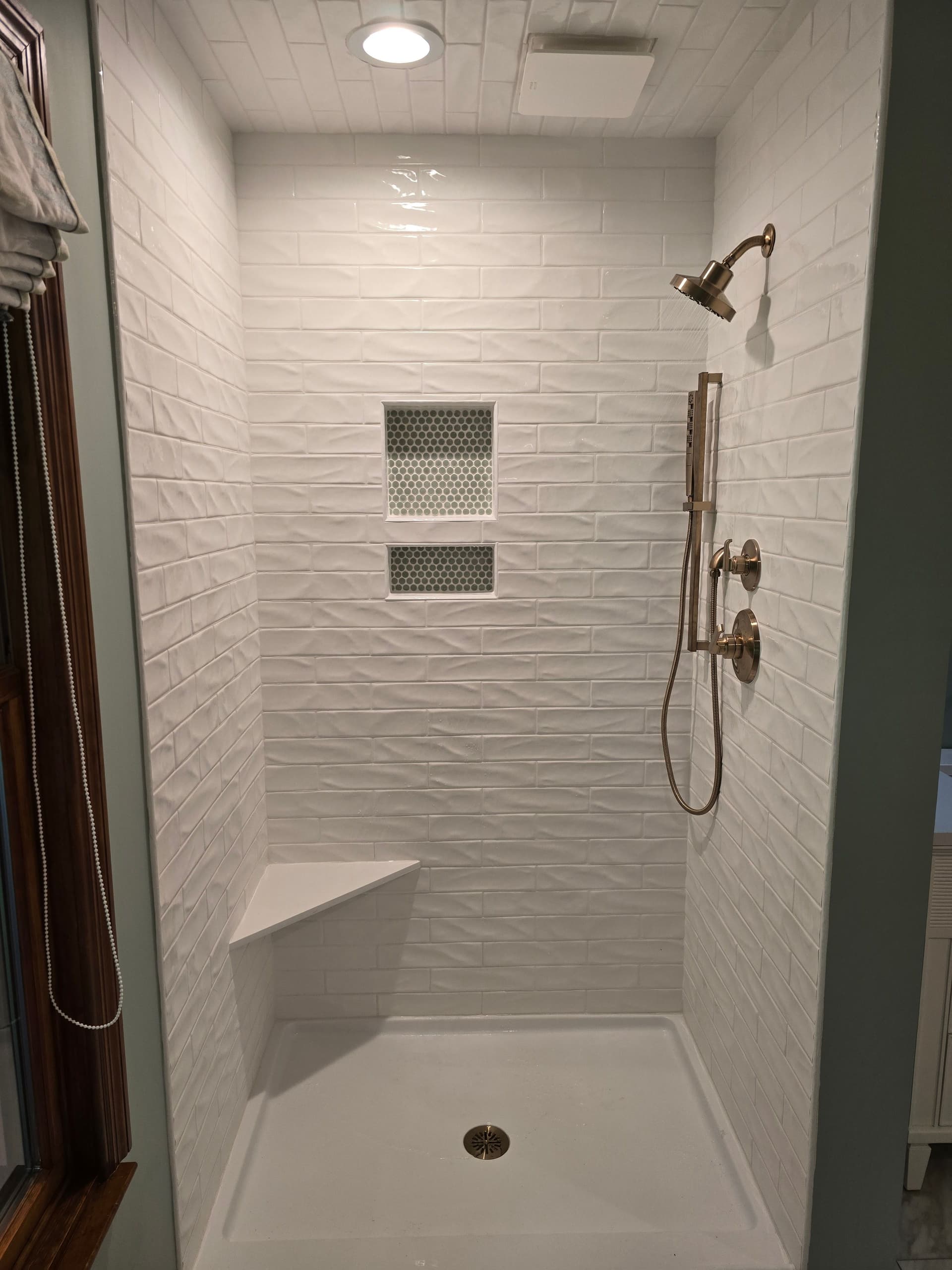 Gallery photos for South Pittsburgh Bathroom Transformation with Elegant Fixtures: Image #1