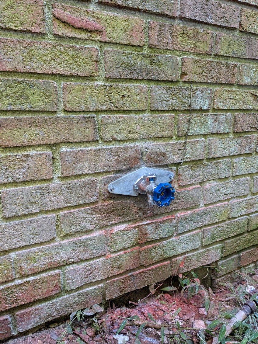 Gallery photos for Hose Bib Installation and Brick Enhancement in Hixson: Image #1