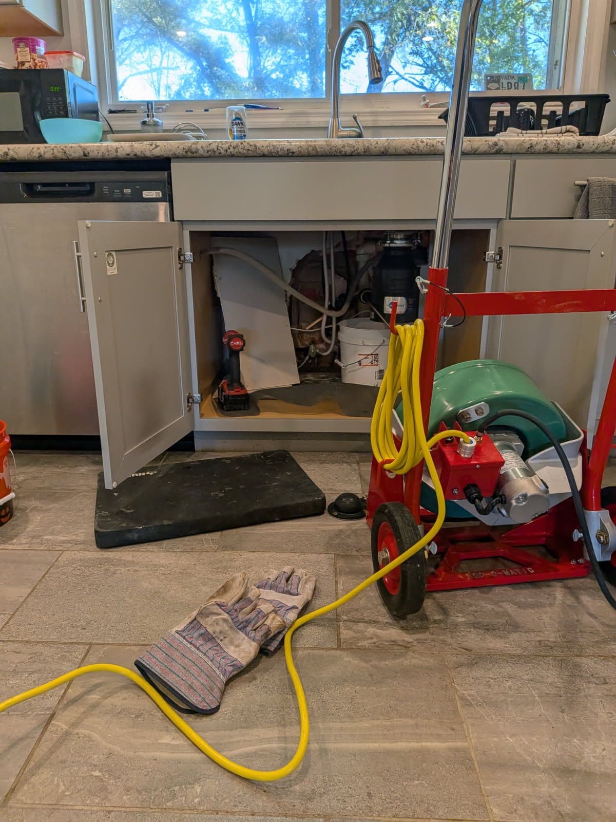 Project Efficiently Fixing a Clogged Kitchen Sink in Red Bank image