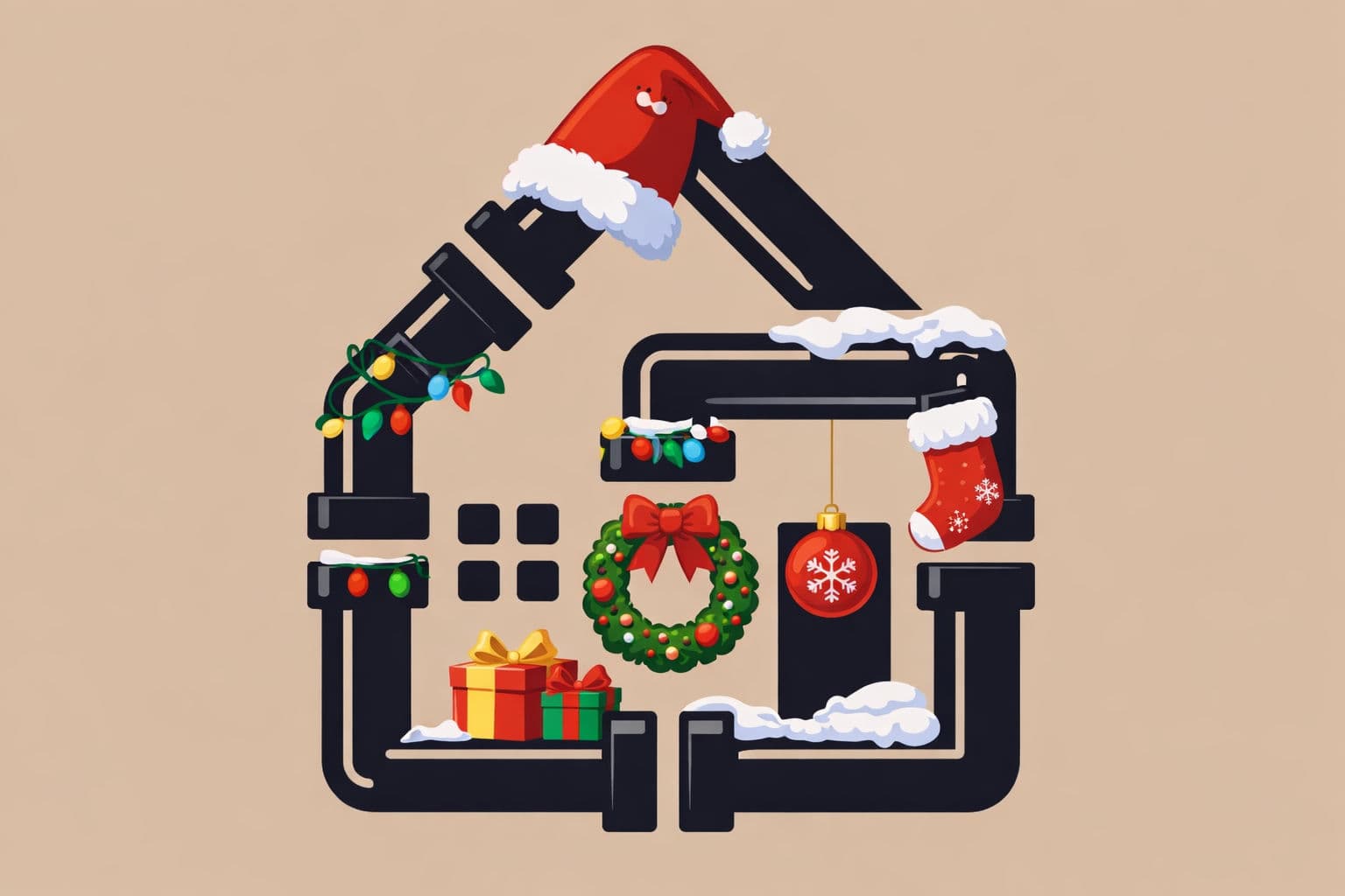 Project Holiday Wishes from Piper's Plumbing image
